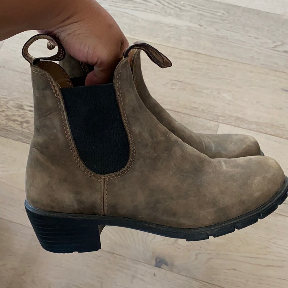 EUC Blundstone heeled boots UK 5 US 8 EU 38 no AUS